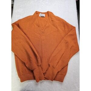 Robert Bruce Alpaca‎ Wool Sweater Designed By Arnold Palmer Mens Large Golfing